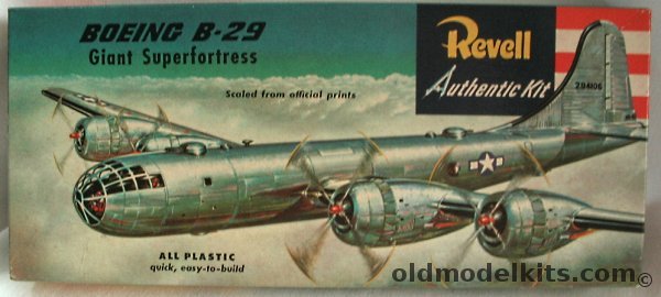 Revell 1/135 B-29 Giant Superfortress - Pre 'S' Issue, H208 plastic model kit